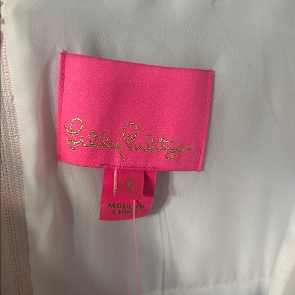 NEW Lily Pulitzer Melody Maxi Dress Pink Tropics Floral Print Long Length Size 6 - Picture 4 of 9